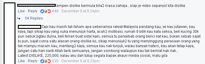 “Sekarang Ada 2 Pilihan,Sama Ada Sajat Tukar Pada Datin Atau Datuk Tukar Pada Azwan Ali”-Netizen Bagi Kata 2 Pada Aliff Untuk Dapat Like