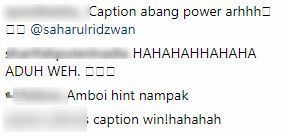“Rindu Ke Nak Bersalin??” -Kapsyen ‘Win’ Instagram Saharul Ridzwan Bikin Netizen Terhibur, Lawak Habis!