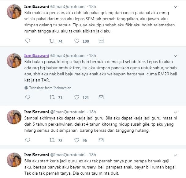 “Tak Setuju Isteri Kena Susah Senang Dengan Suami!” -Wanita Kongsi Pengalaman Suami Kaki Kikis, Tinggalkan Keluarga Untuk MLM!