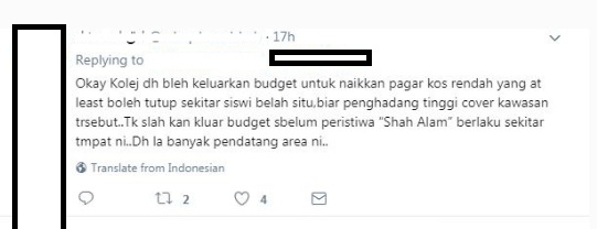 “Hati-hati Guys,Semua `Gatal Telur` Zaman Sekarang Nie”-Pelajar Wanita IPT Berang Ada Lelaki Miang Selalu Manjakan Diri Luar Asrama