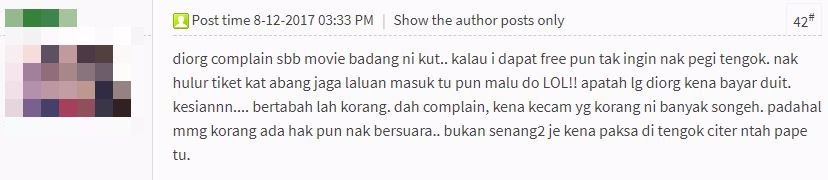 “Dik Dalam Banyak-Banyak Filem, Cerita Sampah Aliff Syukri Jugak Kau Kena Ugut Tengok..” -Pelajar IPT Luah Kecewa Paksa Tengok Wayang Sebab Markah Kehadiran?!