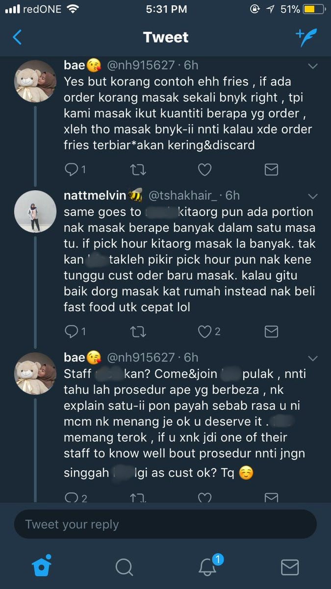 Aduh! Masing-Masing Nak Tegak”Selalunya Owner Yang Gaduh Ni Staff Pulak Gaduh”-Pekerja Dua Brand Fast Food Bertelagah