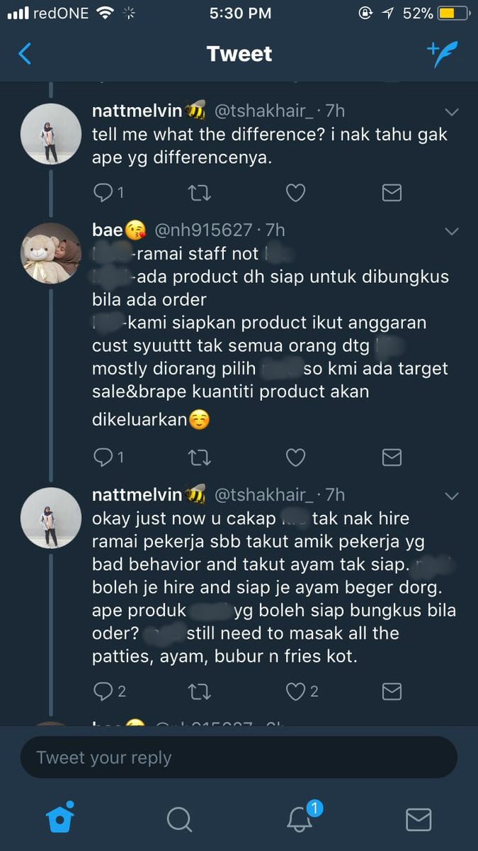 Aduh! Masing-Masing Nak Tegak”Selalunya Owner Yang Gaduh Ni Staff Pulak Gaduh”-Pekerja Dua Brand Fast Food Bertelagah