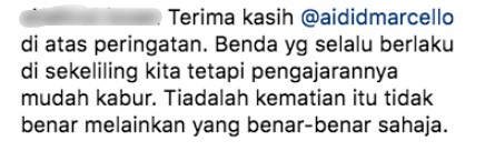 ‘Ketika Itu, Aku Bayangkan Aku. Apa Yang Aku Ada?’ – Perkongsian Aidid Marcello Tentang ‘Kematian’ Ini Buat Ramai Terkelu