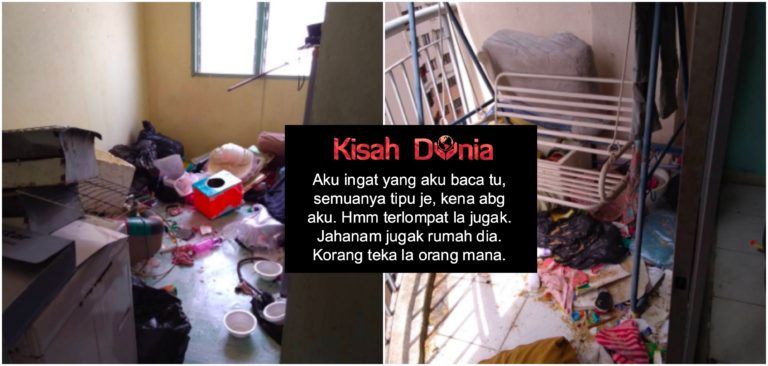  Dikejar Ahlong Agaknya Rumah  Ditinggalkan  Kotor 