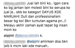 ‘Dayus Tak Ada Maruah, Jual Jelah Bini Ko’ – Suami Sharifah Sakinah Diserang Fake Akaun!