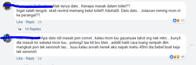 ‘Acah-acah Jadi Chef Tapi Masak Dalam Jamban’ – Netizen Terkejut, Loya Aliff Syukri Masak Di Kawasan Toilet..