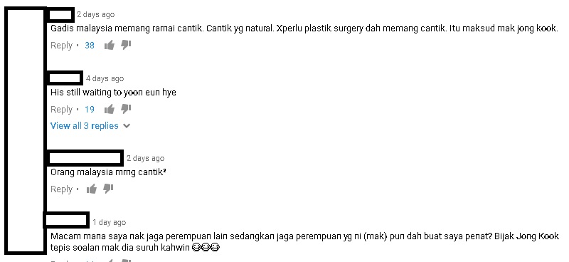 “Ramai Perempuan Cantik Dekat Malaysia,Ada Tak Yang Kamu Berkenan?”-Ibu Jong Kook Mahu Gadis Malaysia Jadi Calon Menantu