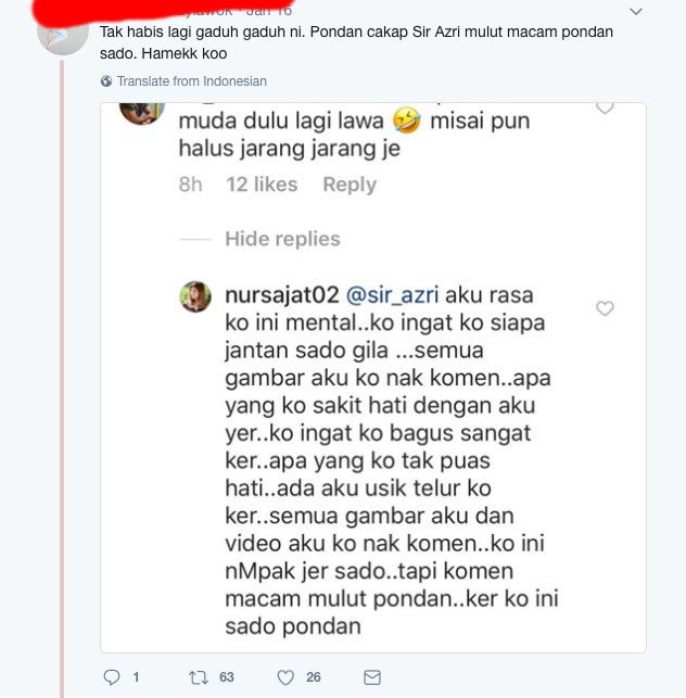 Nafi Ada Mesej Sajat, Lelaki Ini Dedah Gambar Seksi Sajat Macam ‘Mak Nyah’?