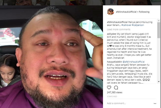 Harith Iskandar Kongsi Berita Sedih Dekat Instagram,Kes Apa Pulak Kali Nie