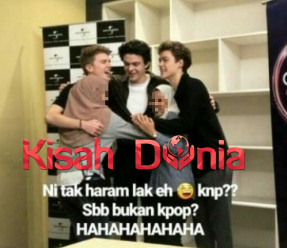 “Ni Tak Haram Lah Eh Sebab Bukan KPOP?” -Malu! Lagi Kes Remaja Bertudung Peluk Penyanyi Kumpulan New Hope Club