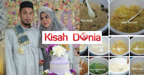 “Tak Kisah Pakaian Murah, Asal Makanan Terbaik!” -Viral Pengantin Lelaki Masak 10 Jenis Nasi Kenduri, 7 Jenis Lauk Empat Jam Sebelum Sanding!