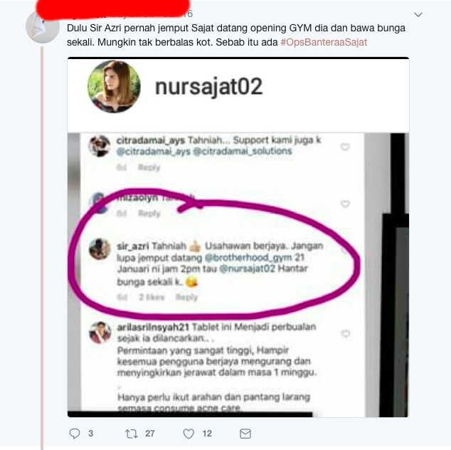 Nafi Ada Mesej Sajat, Lelaki Ini Dedah Gambar Seksi Sajat Macam ‘Mak Nyah’?