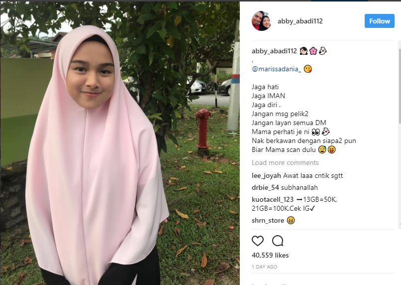 “Cantiknyer Anak Dara Aunty,Saya Nak Jadi Menantu Boleh?”-Artis Dengan Anak Dara Cantik,Buat Ramai Netizen Lelaki Terpikat