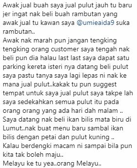 “Duit Boleh Cari Bang, Tapi Attitude Tak Boleh!” -Dihalau Peniaga Biadap, Zarina Zainuddin Kecewa Orang Melayu Mudah Dengki?