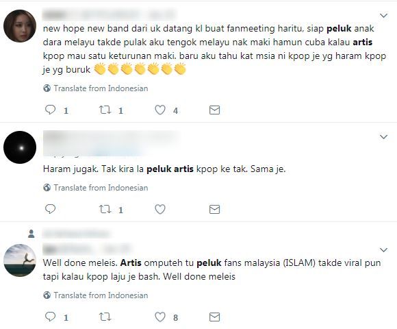 “Ni Tak Haram Lah Eh Sebab Bukan KPOP?” -Malu! Lagi Kes Remaja Bertudung Peluk Penyanyi Kumpulan New Hope Club