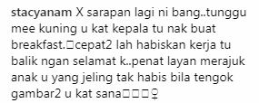 “Tunggu Mee Kuning Atas Kepala…” -Netizen Terhibur Baca Komen Stacy Balas Kapsyen Instagram Akim Ahmad. Lawak Habis!