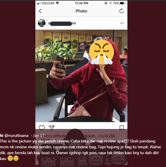 “Melampau-Lampau Harga Review Budak Instafamous Ni!” -Peniaga Kesal Dianiaya Instafamous, Hanya Tayang 4 Jam Di Insta Story!