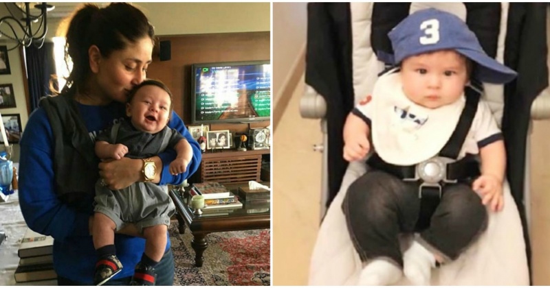 Baby Paling Kacak Di India, Baby Taimur Ali Khan Kini Makin Besar Dan Makin Cute!!