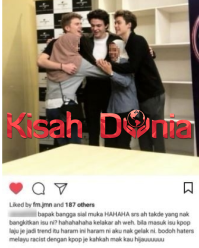 “Ni Tak Haram Lah Eh Sebab Bukan KPOP?” -Malu! Lagi Kes Remaja Bertudung Peluk Penyanyi Kumpulan New Hope Club