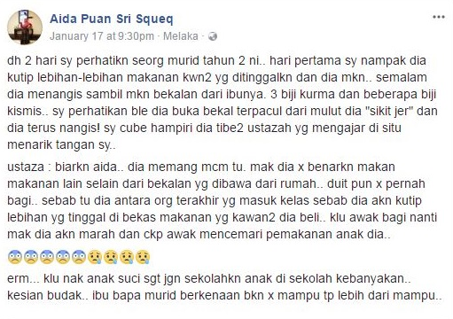 “Kalau Nak Suruh Beli Lunchbox Cakap Je, Tak Payah Berkias Camni” – Wanita Simpati Kisah Murid, Dituduh Mahu Lariskan Lunchbox