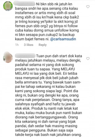 ‘Sedih Dengan Bangsa Sendiri’ – Pertahankan Hafiz Mahamad, Netizen Kecewa Respon Pemilik Bella Ammara