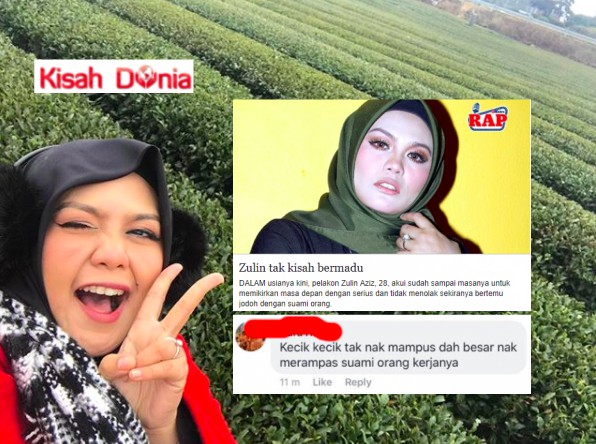 Gara-Gara Laporan ‘Zulin Tak Kisah Bermadu’, Zulin Aziz Digelar Perempuan Melayu Sundal?