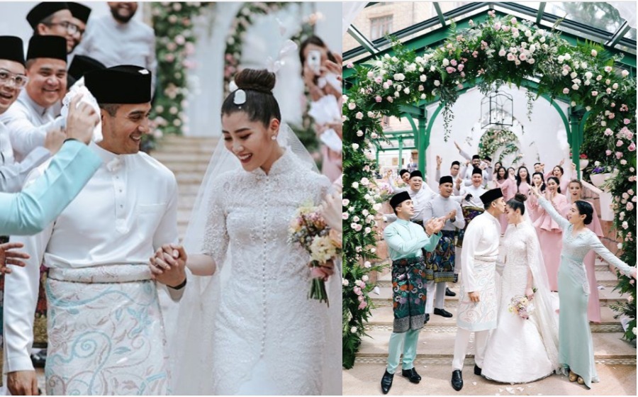 “Wow Inilah Dia Gaya Sambut Menantu Orang-orang Kaya Golongan Hartawan,Hebat!!”-Netizen Terpaku Tengok Majlis Rai Pengantin Faliq Dan Isteri