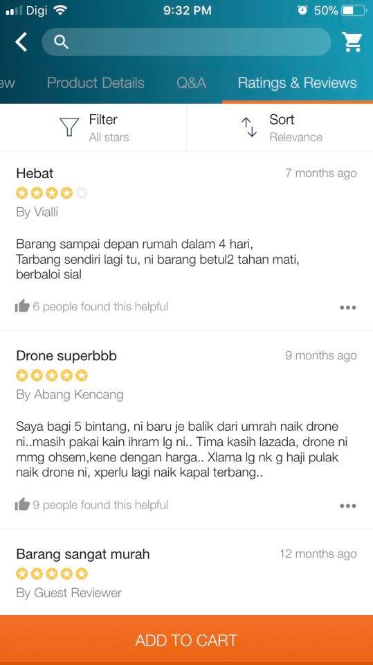 “Lepas Gadai Anak Isteri Saya Dekat Ah Long, Boleh Beli Drone Murah Ni” -Sindir Penjual Drone RM43K, Review ‘Pengguna’ Lawak Habis!