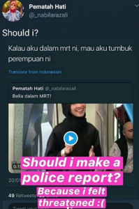 “Kalau Aku Ada Kat Situ, Mahu Aku Tumbuk Perempuan Ni”-Nabila Razali Terkejut Terima Status Berbentuk Ugutan