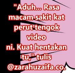 Aduh Sakitnya!Rakaman Video Sazzy Falak Terjatuh Sewaktu Rakaman Jadi Tular