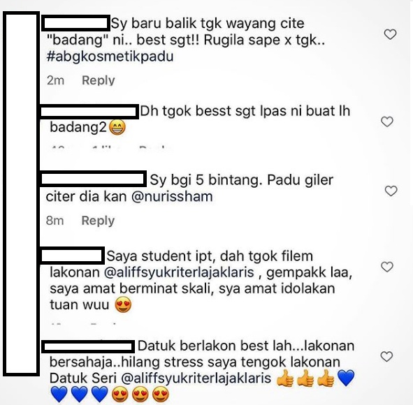 “Jangan Sampai Sy Hilang Sabar,Komen Anda Mcm F**k!”-Marah Aliff Syukri Memuncak Bila Ada Orang Kritik Lakonannya Dalam Filem Badang