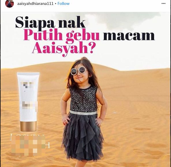 “Kenapa Tak Ambik Mat Salleh Je Terus?!” -Che Ta Pula Dikritik Gunakan Anak Promosi Produk Pemutihan?