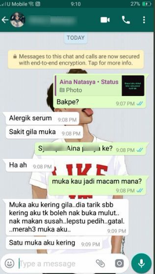 “Hari Tu Beli Serum S******* A***, Hari Ni Tanya Klinik Pakar Kulit” -Wanita Kongsi Pengalaman Kawan Guna Produk Kosmetik Keluaran Instafamous