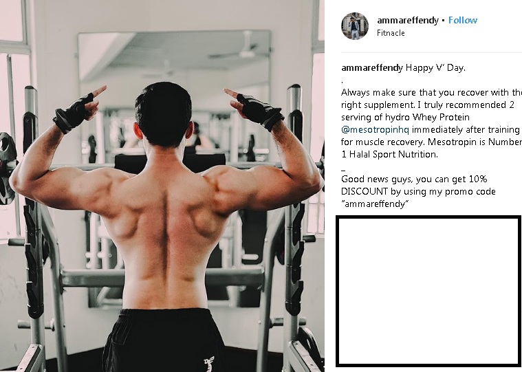 Ammar Effendy Anak Sulung Che Ta Tayang Body Sado Lepas Workout Di IG,Ramai Pula Yang Kasi Komen Geli-geli