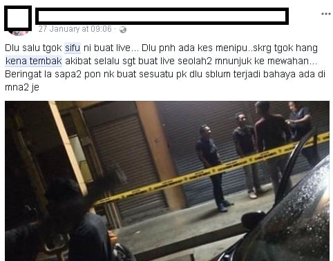 Sifu Kunyit Ditembak Lepas Tunjuk Harta Di Laman Sosial,Aliff Syukri  dan DS Vida Dinasihatkan Natizen Untuk Hati-hati