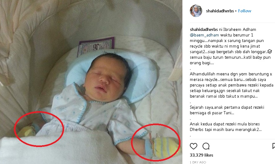 ‘Semua Nak Kena Berjimat Sangat-sangat,Katil Baby Pun Orang Bagi”-Ds Shahida Kongsi Saat Sedih Zaman Tak Ada Duit Buat Ramai Netizen Sebak