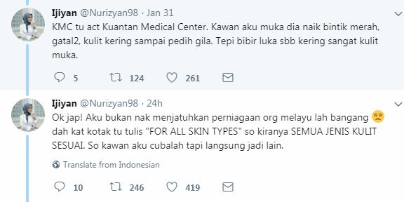 “Hari Tu Beli Serum S******* A***, Hari Ni Tanya Klinik Pakar Kulit” -Wanita Kongsi Pengalaman Kawan Guna Produk Kosmetik Keluaran Instafamous