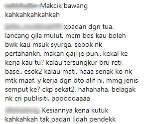 “Kau Tu Mengandung, Hati-Hati Mulut Jangan Macam Longkang!” – Sindir Pelakon Amyza, Instagram Pembantu Peribadi Datuk Aliff ‘Diserang’ Netizen?