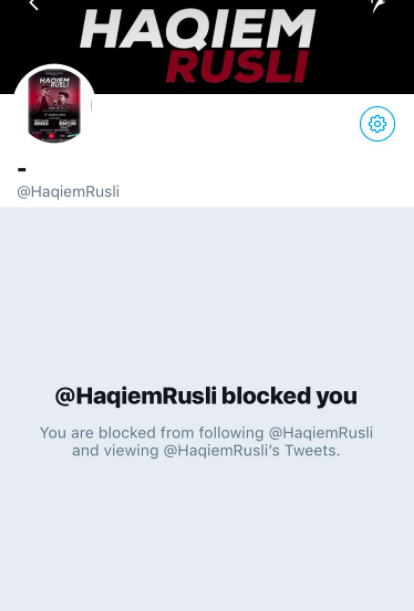 ‘Saya Nak Sedekah RM100 Kepada Anak Yatim..’ – Block Individu Di Twitter, Haqiem Rusli Tidak Boleh Ditegur?