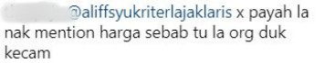 “Harga Ikan Ratus-Ratus Pun Kena Cakap Ke?”-Netizen Minta Datuk Aliff Syukri Bersyukur Dengan Rezeki, Jangan Riak