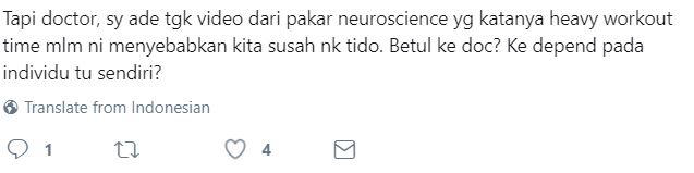 “Sekarang Dah Ramai Meninggal Lepas Workout Waktu Malam”-Status Coach Yin Mendapat Perhatian Dr. Beni, Pakar Jantung