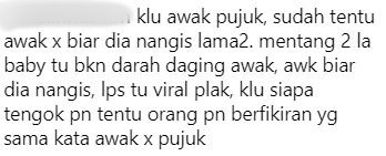 “Tak Payah Sibuk Lebih-Lebih, Masing-Masing Ada Anak”-Dikritik Netizen Biar Anak Menangis, Ini Respon ‘Pedas’ Datin Shahida