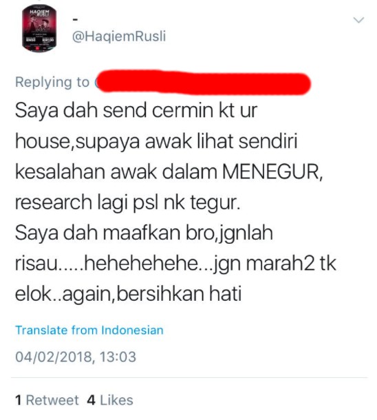 'Saya Nak Sedekah RM100 Kepada Anak Yatim..' - Block Individu Di Twitter, Haqiem Rusli Tidak Boleh Ditegur? 5