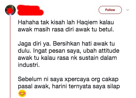 'Saya Nak Sedekah RM100 Kepada Anak Yatim..' - Block Individu Di Twitter, Haqiem Rusli Tidak Boleh Ditegur? 7