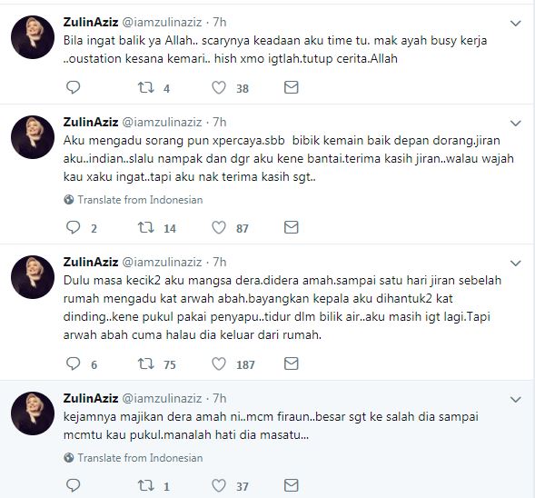 “Kena Pukul Pakai Penyapu, Tidur Dalam Bilik Air!” – Zulin Aziz Kongsi Kisah Didera Pembantu Rumah Ketika Usia 7 Tahun, Kasihannya!