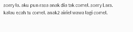 Lara Anak Awal Dan Scha Kena Kecam Dengan Mak Cik Bawang,Sebab Jadi Anak Artis Semua Dapat Walau Tak Comel Katanya