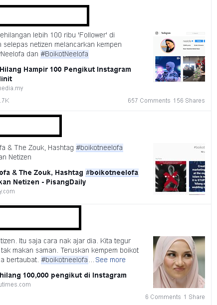 Isu Rasmi Tudung Di Zouk,Inilah Dua Perkara Besar Yang Dilakukan Netizen Beri Impak Dasyat Pada Neelofa