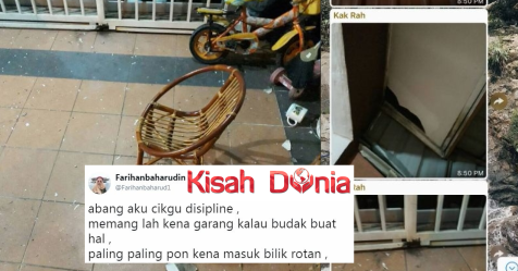 [FOTO] “Dulu Baling Telur, Sekarang Rumah Kami Kena Bom!” – Serang Rumah Guru Displin, Remaja Kecewa Rumah Abang Jadi Mangsa Lepas Geram Pelajar Nakal