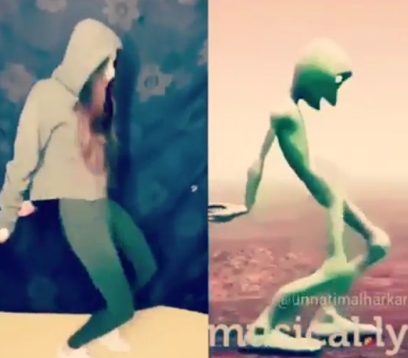 Tarian Alien Jadi Viral,Tauke Jambu Punya Versi Buat Ramai Orang Gelak